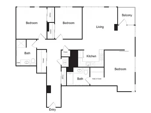 Floor plan C1