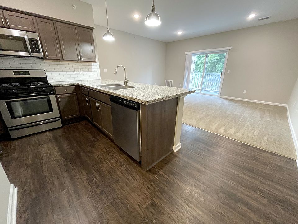 Open Concept Kitchen & Living Room