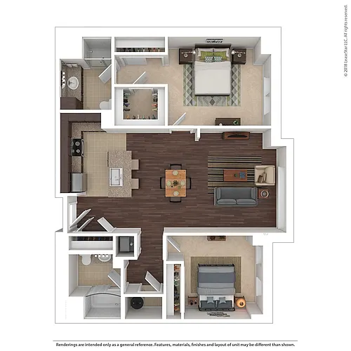 Floor plan B3