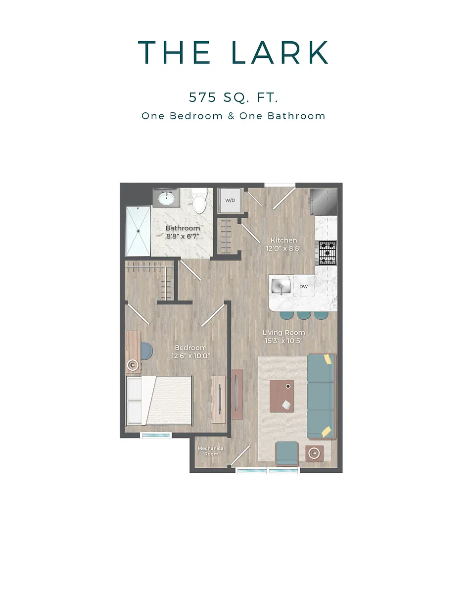 Floor plan 1BR