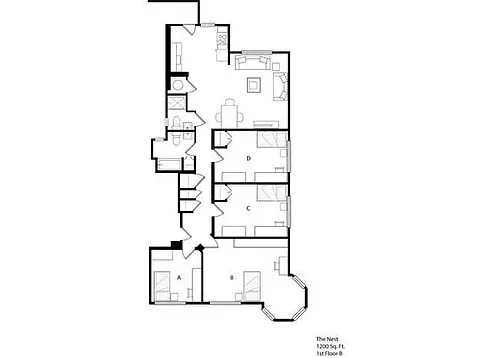 Floor plan The Nest