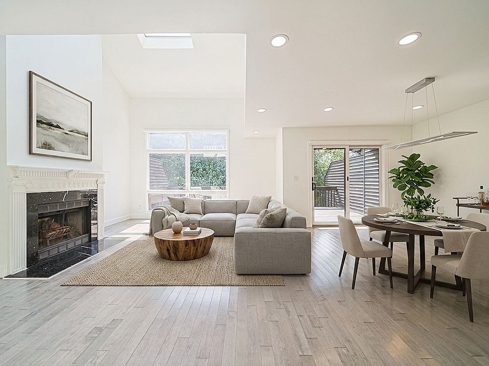 Virtually Staged Living Room
