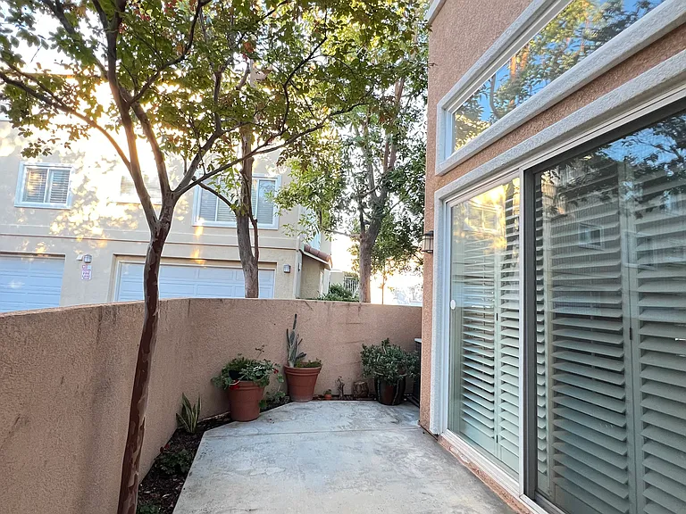 Front patio.