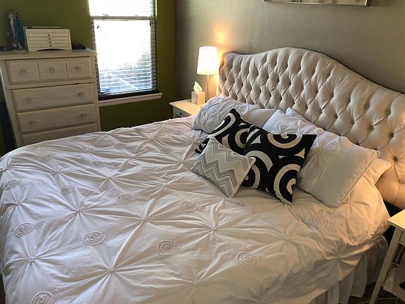 Master bed room, easily fits king bed
