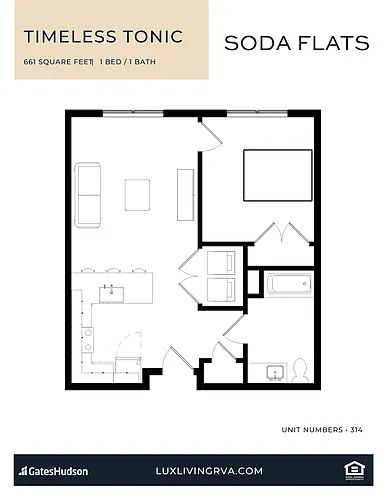 Floor plan Timeless Tonic