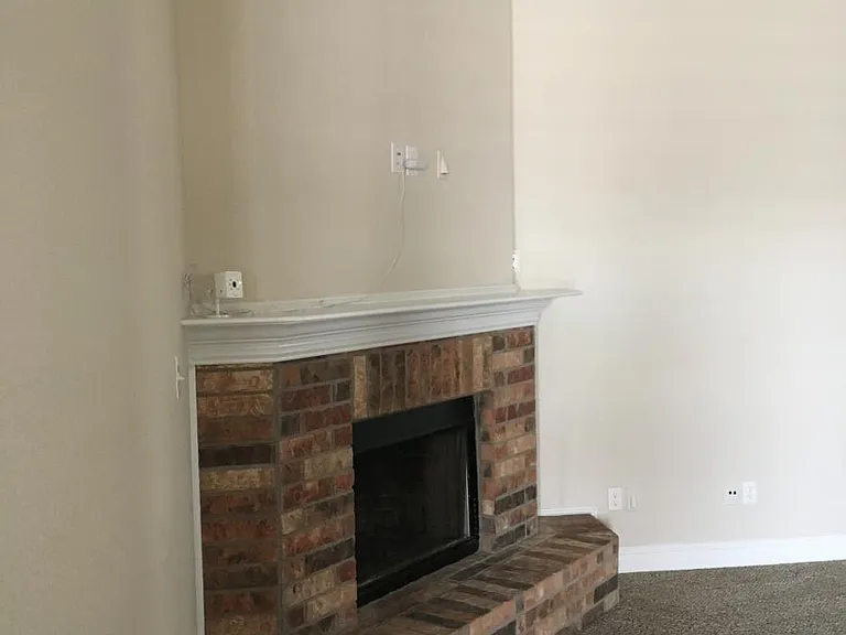 cozy fireplace