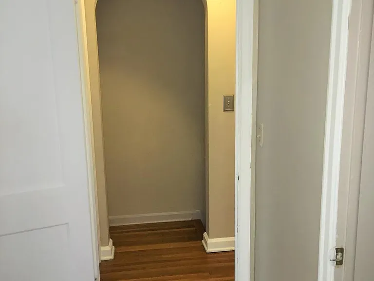 Guest bedroom to hallway and stairs