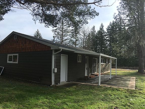 Covered back patio