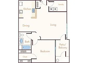 Floor plan Hillside Affordable