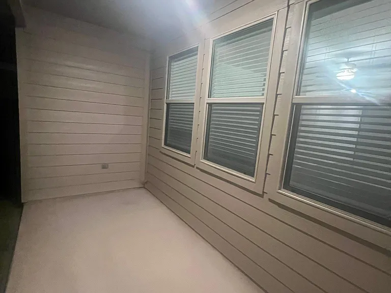 Covered patio