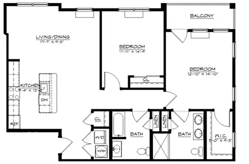 Floor plan Ruby