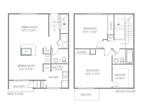 Floor plan 2DR