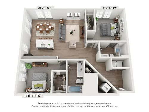 Floor plan Haring
