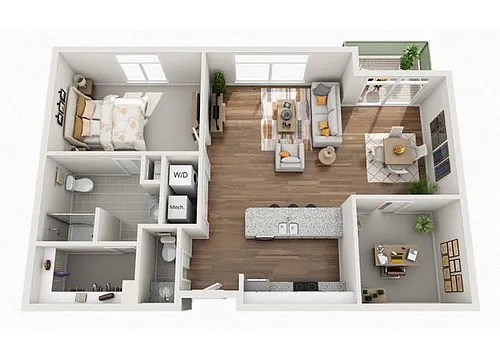 Floor plan Prestwick