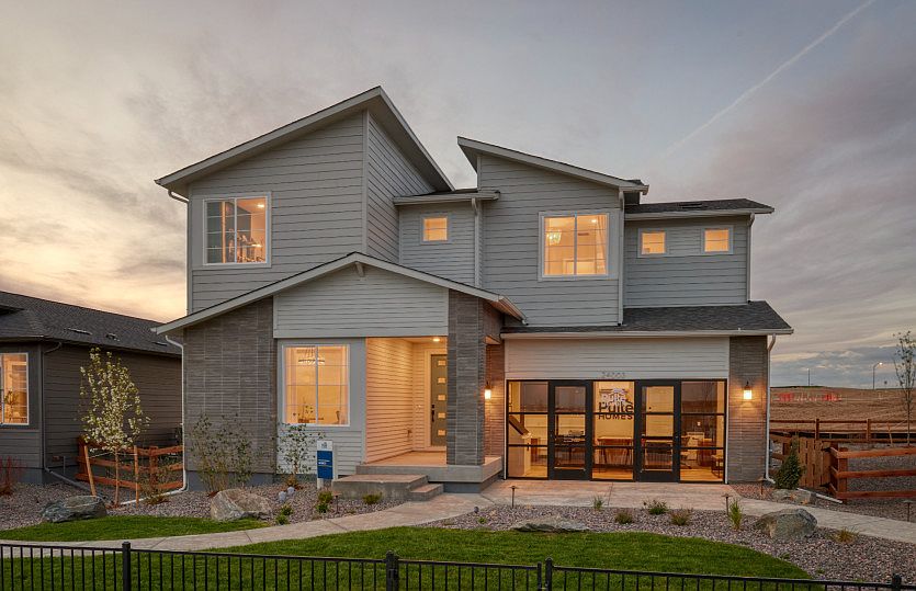Explore the stunning Quincy floor plan at The Aurora Highlands now.