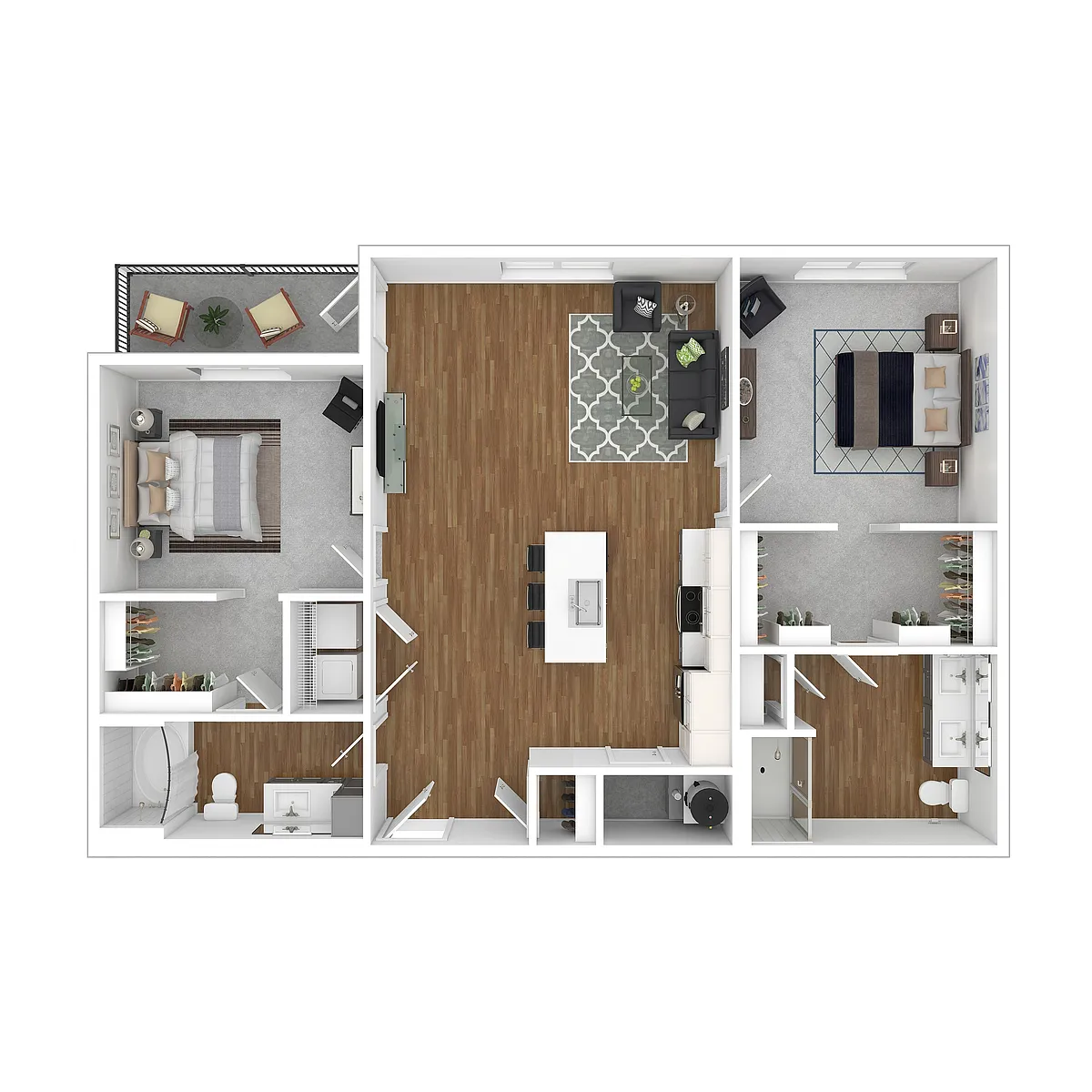 Floor plan B2 Monon