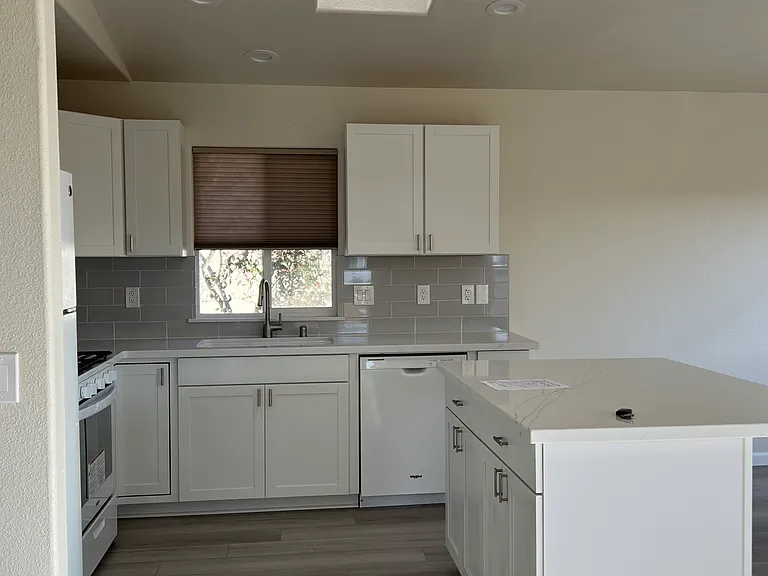 Kitchen with a lot of light
