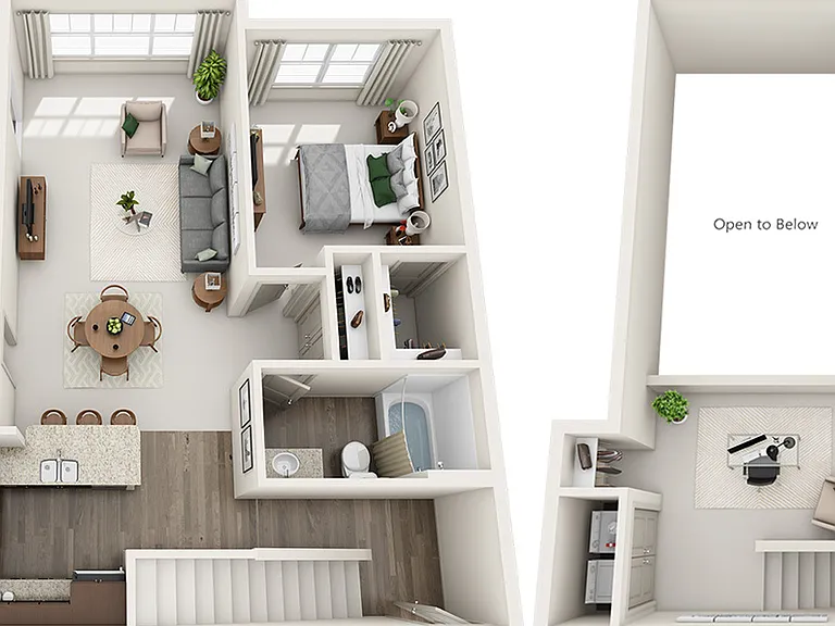 The Reserve at the Boulevard - G - 2 Beds - 2 Baths - 1386 Sq. ft.