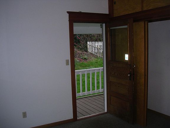 Door to backyard