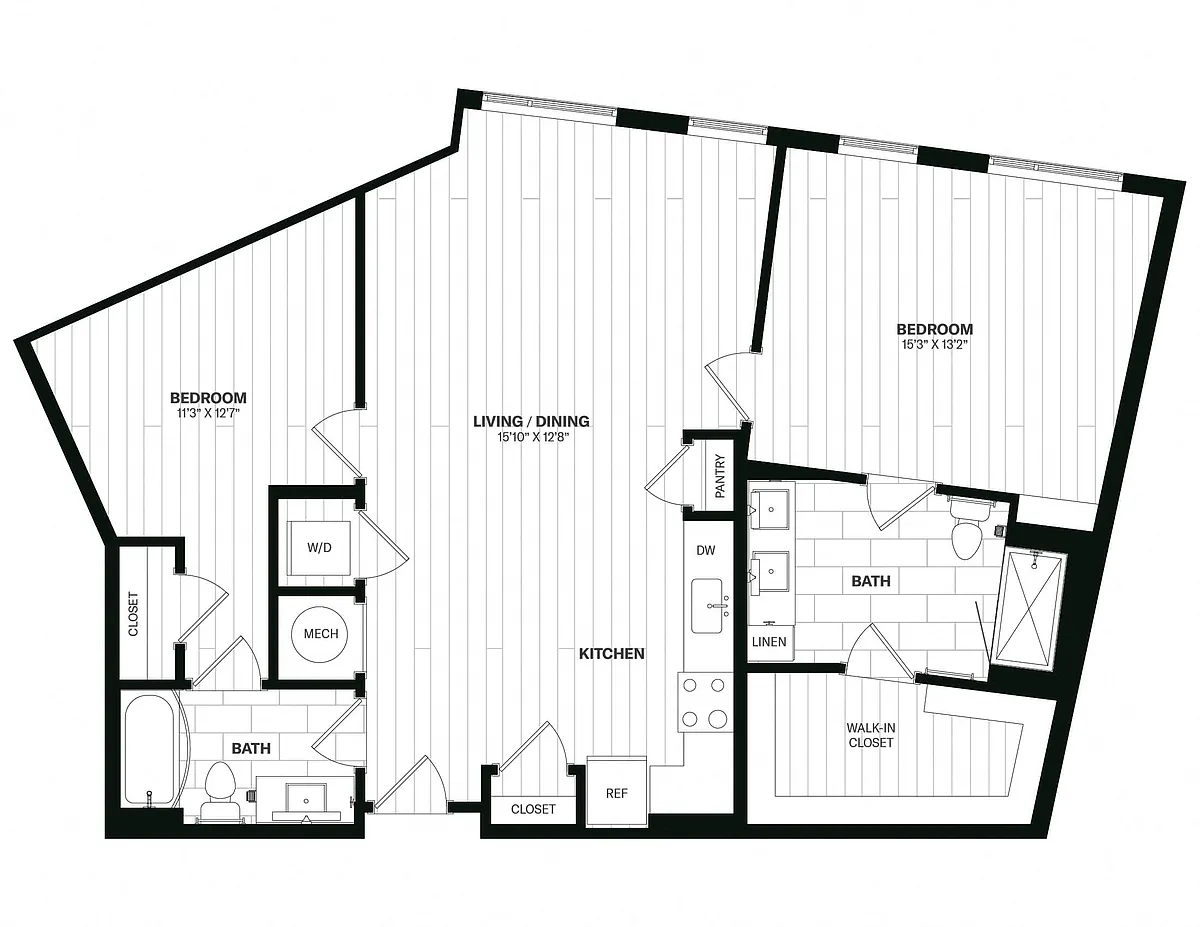 Floor plan B13