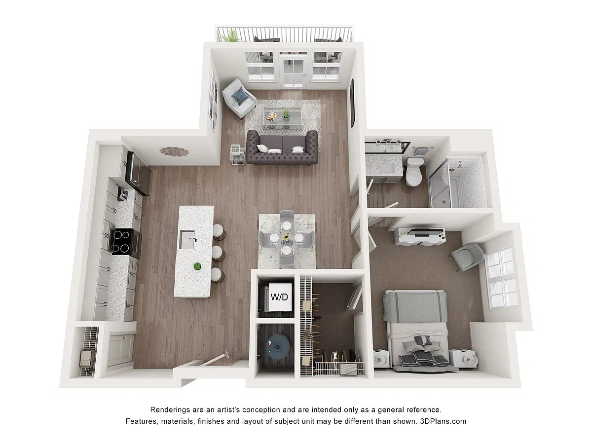 Floor plan 1 D