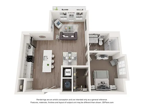 Floor plan 1 D