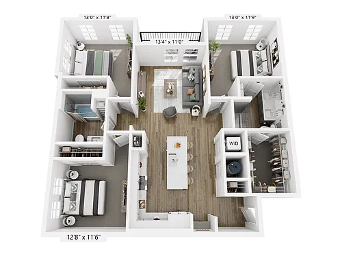 Floor plan C1