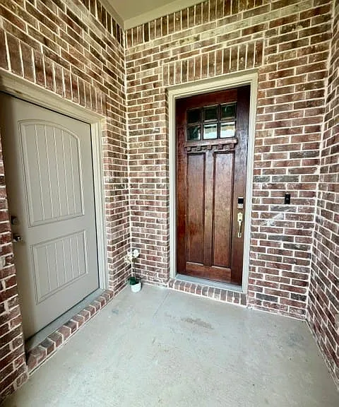 Entry for In-law suite and main house quarters