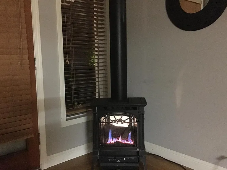 gas fireplace