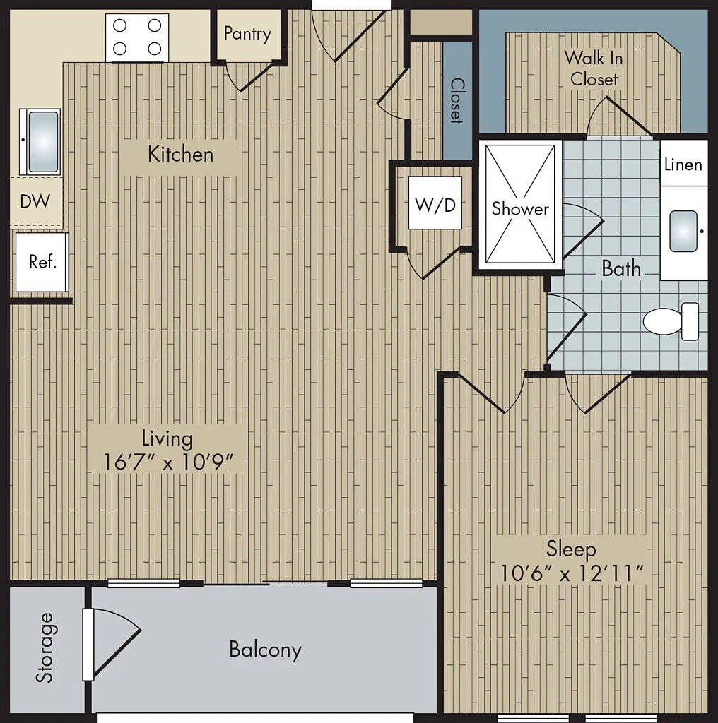 Floor plan A1A