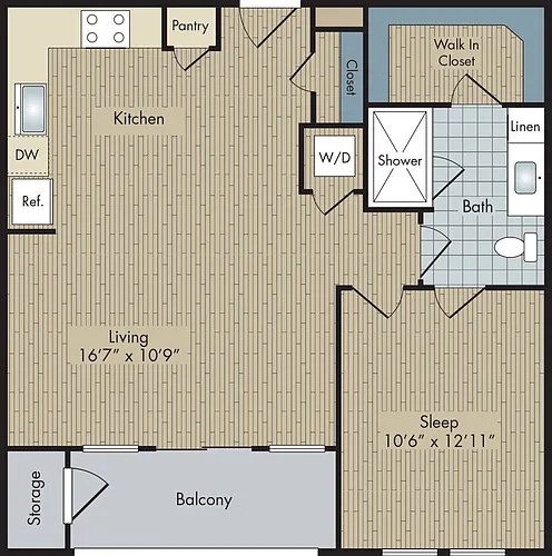 Floor plan A1A