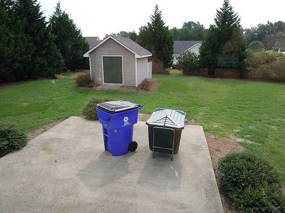 backyard with a patio