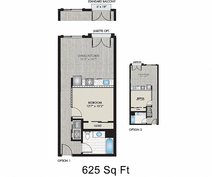 Floor plan Crestmoor I, II & III