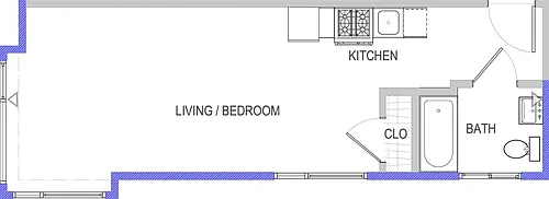 Floor plan Model G