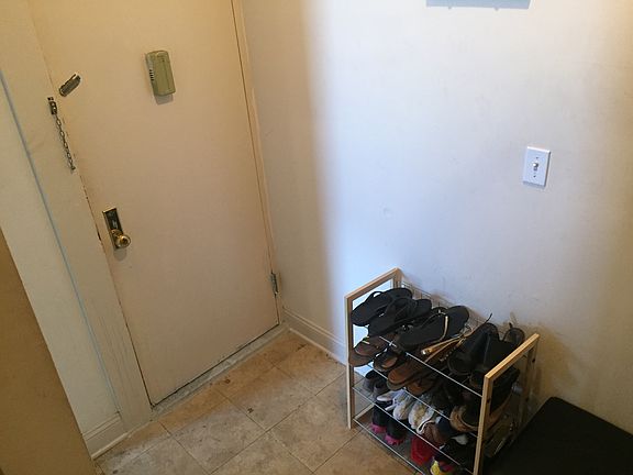 foyer while standing in living room