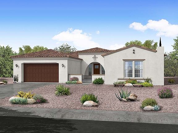 Monterey exterior elevation rendering Carina floor plan by William Ryan Homes Phoenix