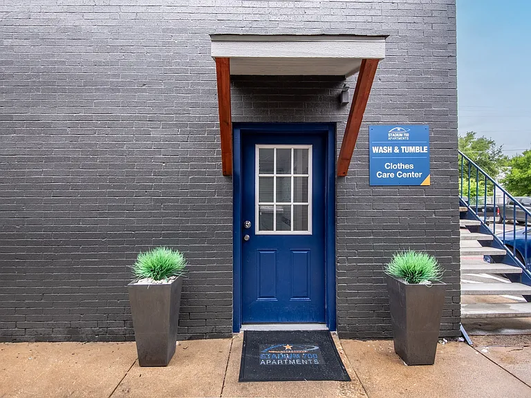 Laundry Facility Door