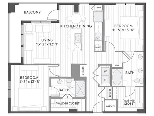 Floor plan C5a