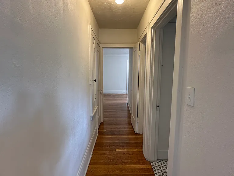 hallway from kitchen