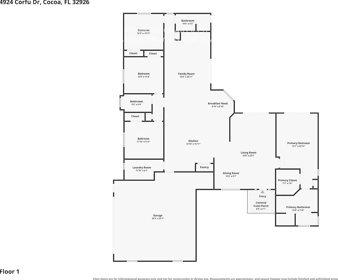 4924 Corfu Dr Cocoa, FL 32926 — Photo 2