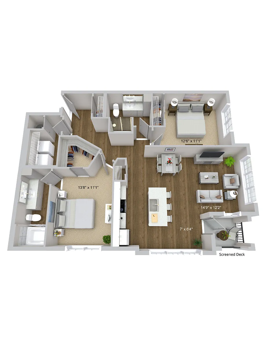 Floor plan Lopez 2.2