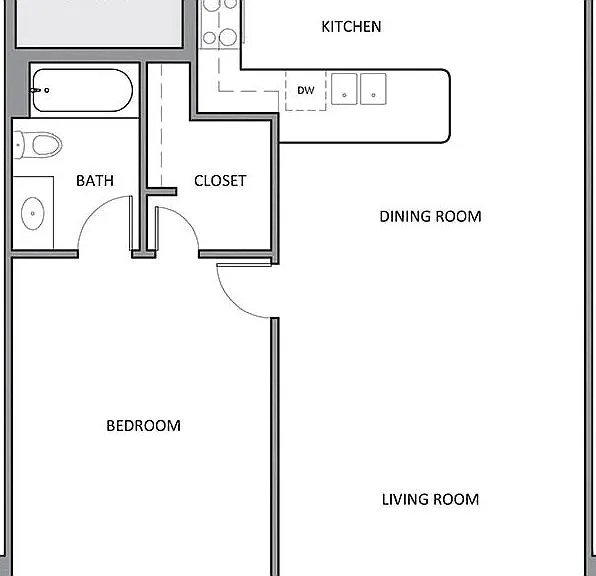 1 BR/1 BA - 900 sq. ft. 1 BR/1 BA - 900 sq. ft.