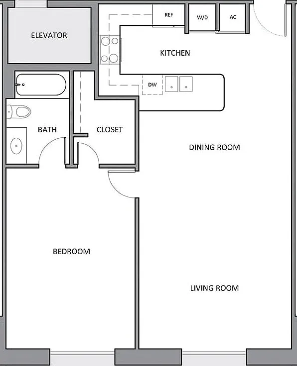 Floor plan 1D
