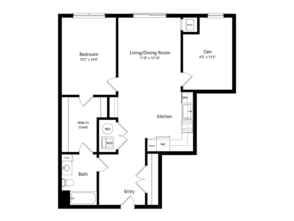 Floor plan B2