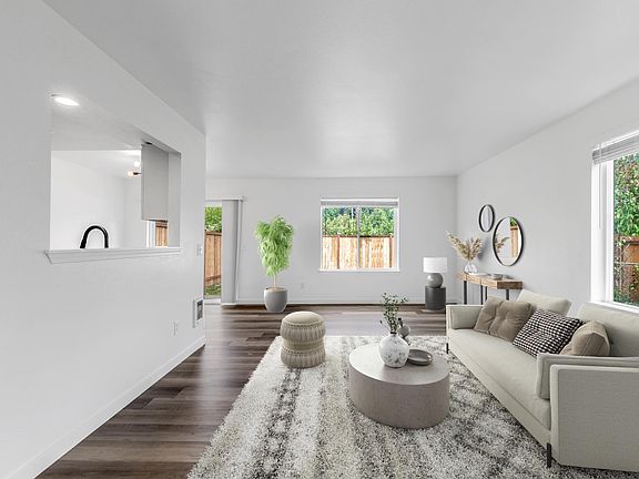 Spacious living room (virtually staged)
