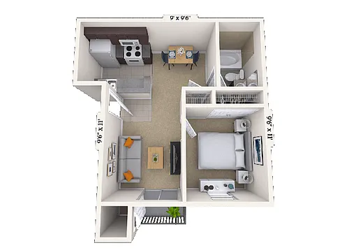 Floor plan The Regency