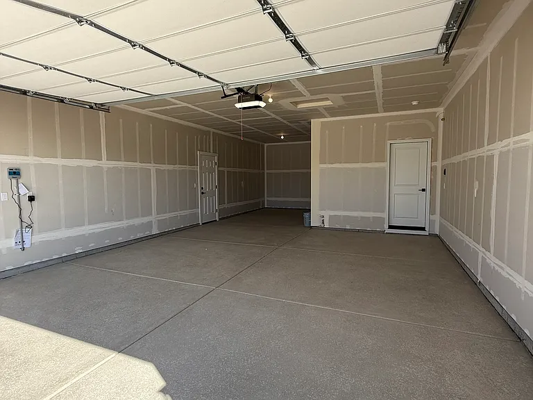 Large 3 car tandem garage