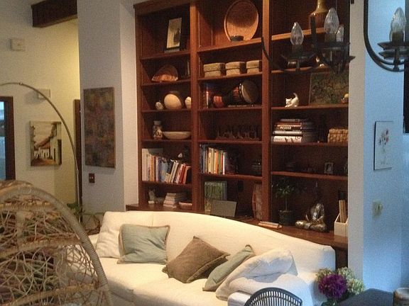 living room bookcase
