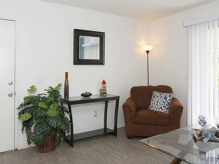 Living Room Area facing the front door