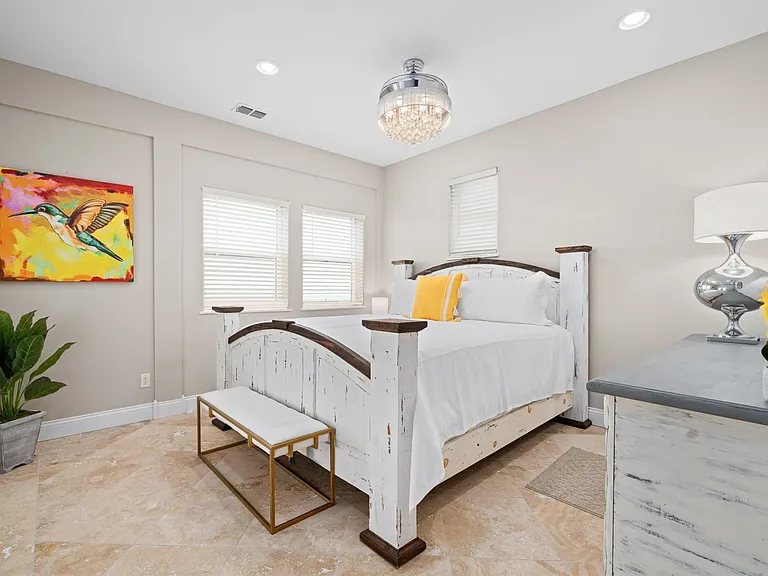 downstairs master bedroom